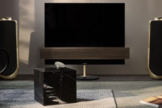 How do you hook up speakers to a TV without a receiver?